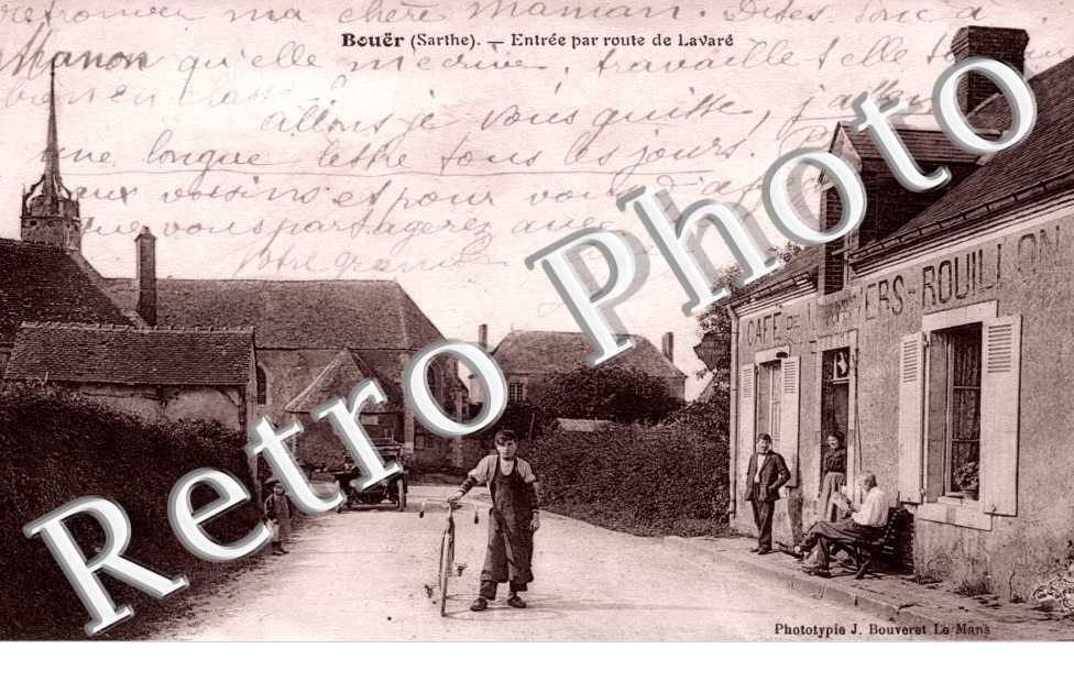 Entr par la route de Lavare