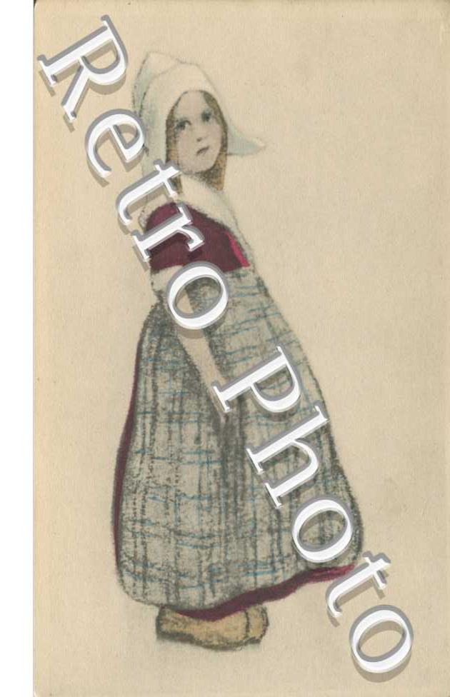 jeune fille en Costume