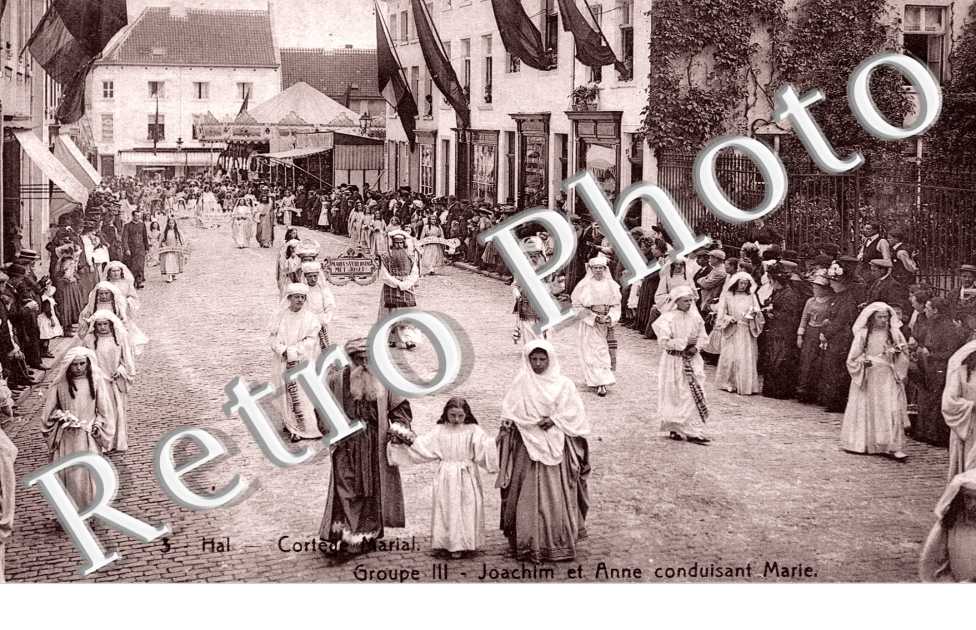 cortede marial, Joachim et Anne conduisant Marie