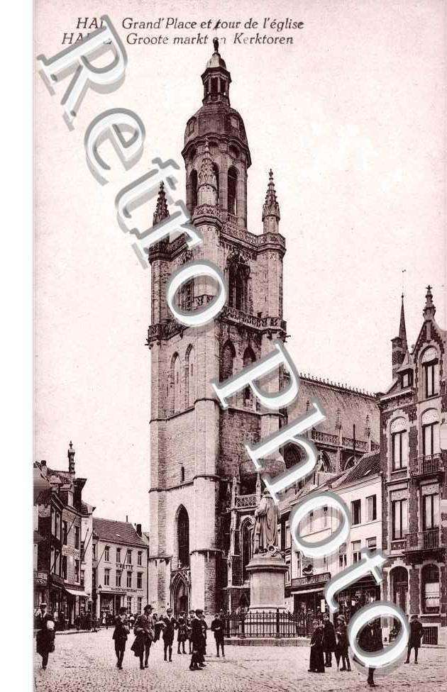 Grand'place et tour de l'eglise