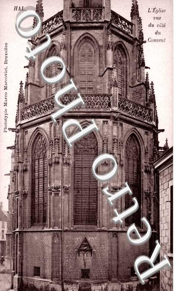 l'eglise vue du cote du couvent