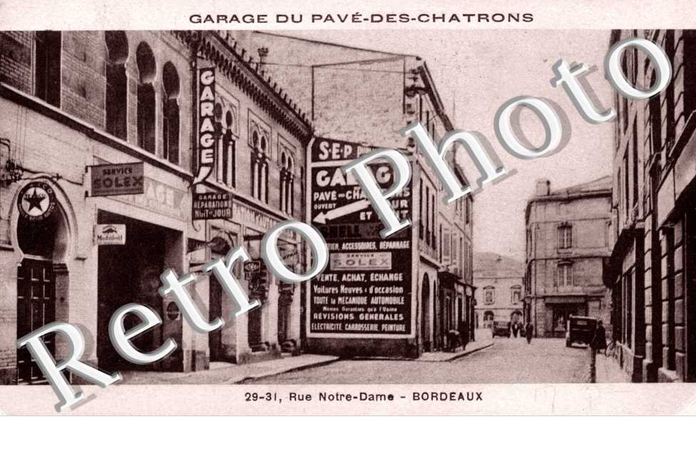 Garage du Pave-des-Chatrons  29-31 rue Notre-Dame