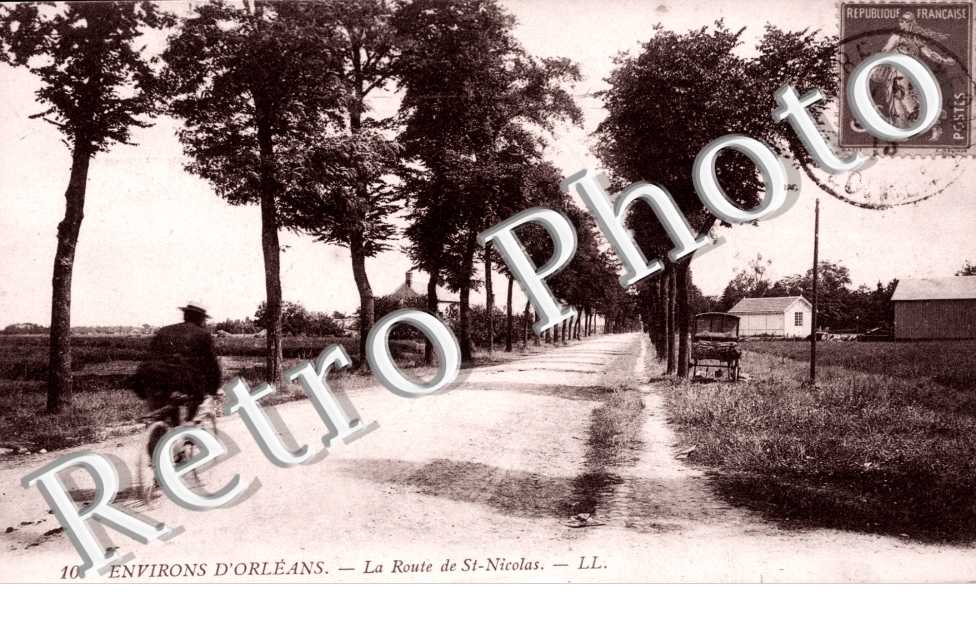 la route de Saint-Nicolas
