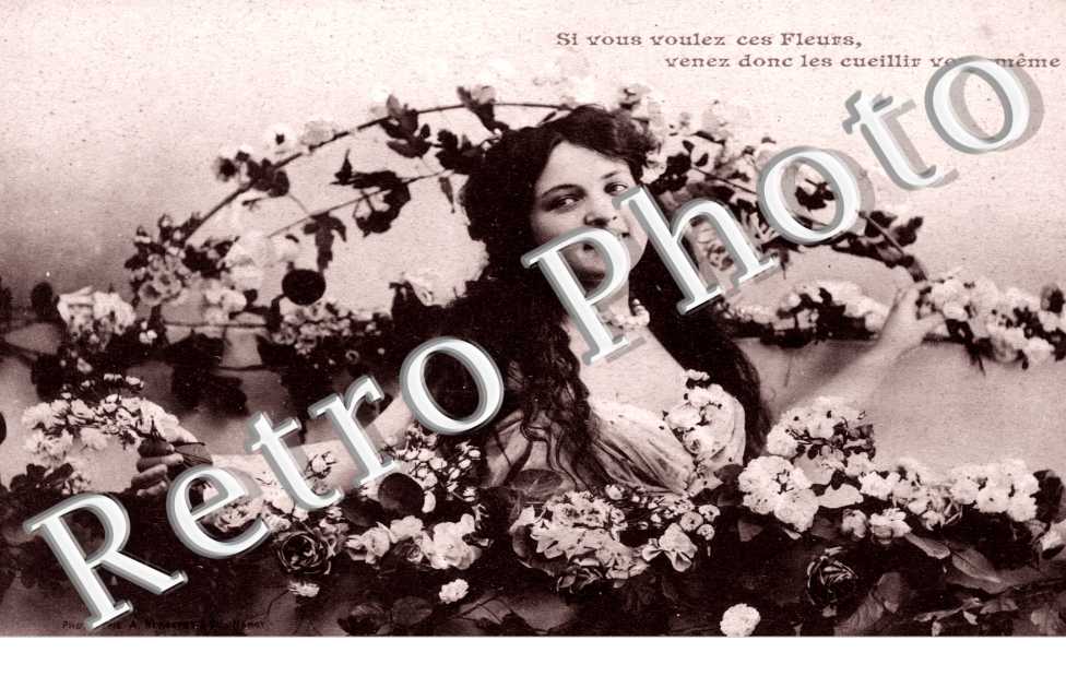 "Si vous voulez ces fleurs venez donc les cueillir vous meme"