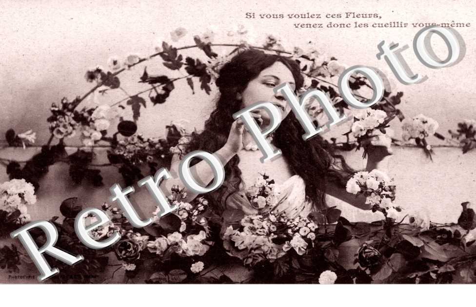"Si vous voulez ces fleurs venez donc les cueillir vous meme"