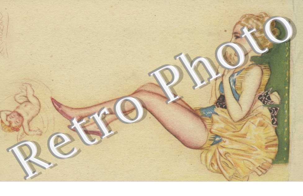 (Une jeune femme et un petit ange)