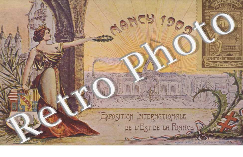 Nancy 1900 exposition Internationale de l'Est de la France