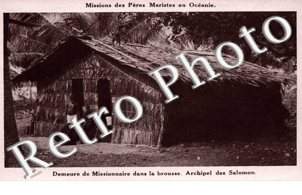Demeure de Missionnaire dans la brousse