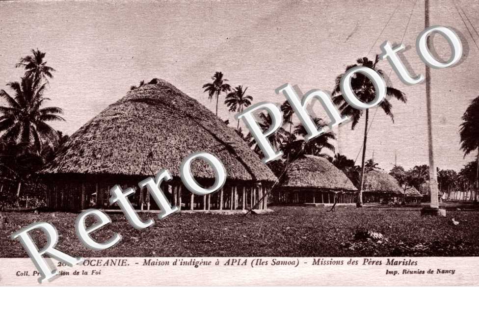 Maison d'indigene a Apia