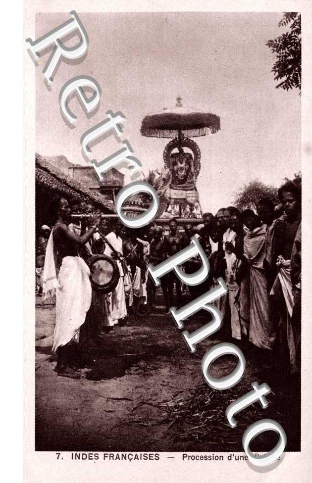 Procession d'une divinit