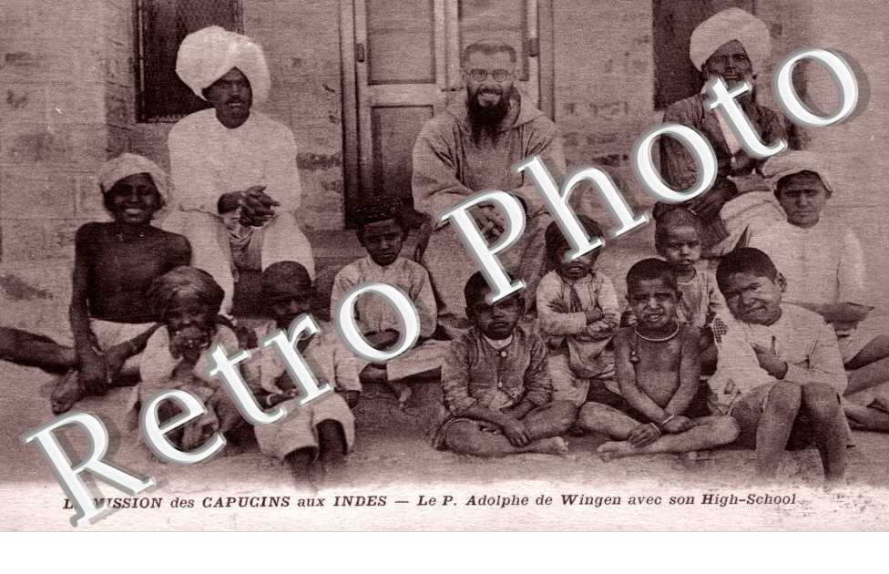 Le P; Adolphe de Wingen avec son High School