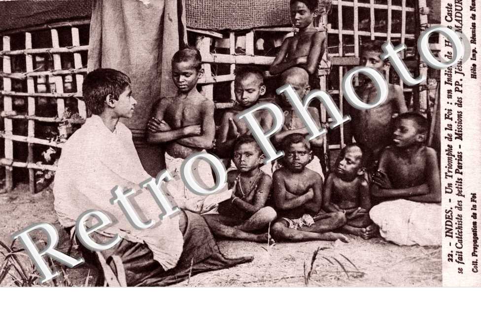 Un Indien de Haute Caste se Fait Cathéchiste