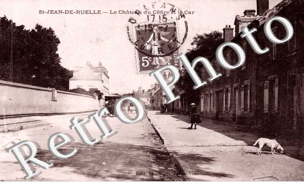 le chateau du Cedre et le car