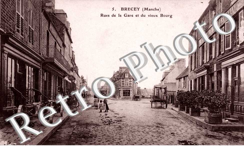 Rues de la Gare et du Vieux Bourg