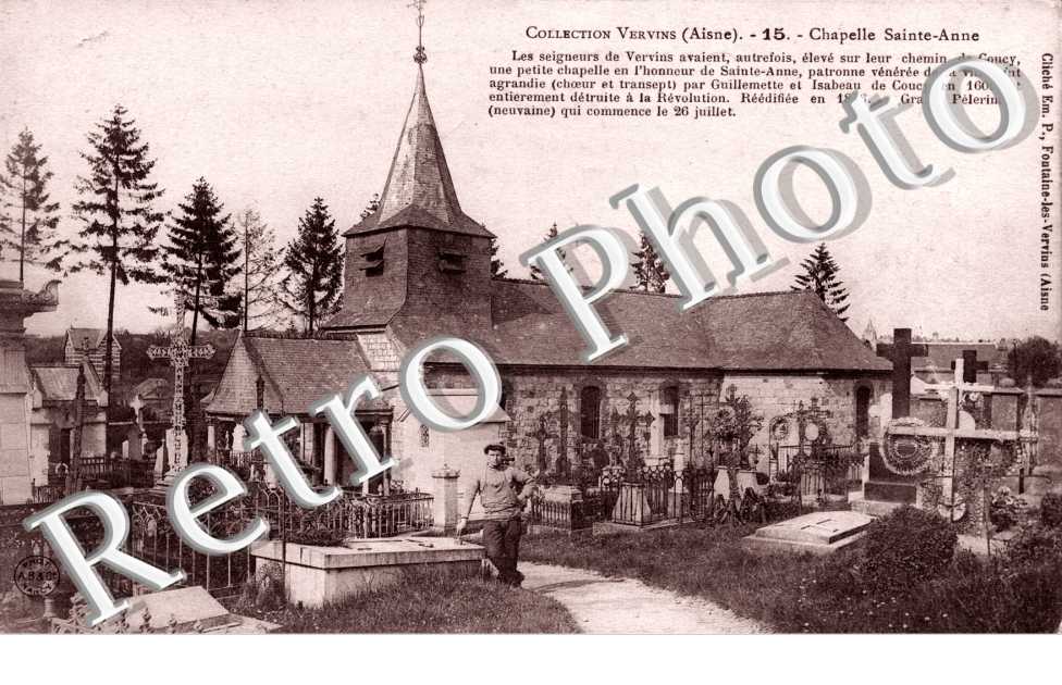 Collection Vervins - Chapelle sainte Anne