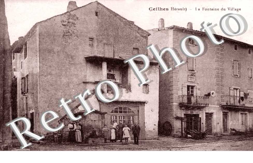 la fontaine du village