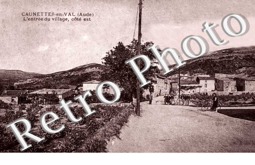 L'entrée du village, côté est