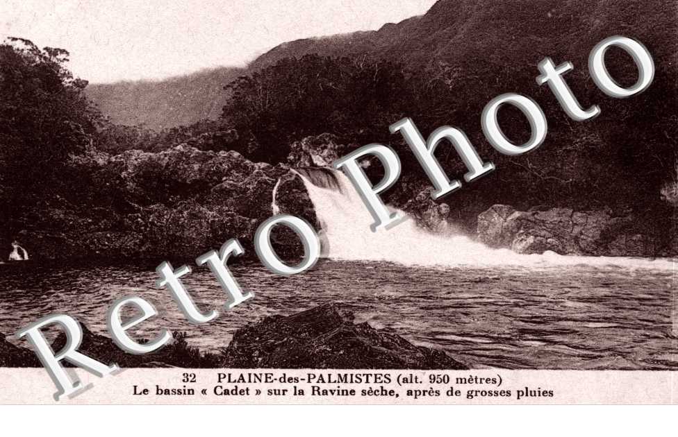 Le Bassin Cadet sur la Riviere Seche