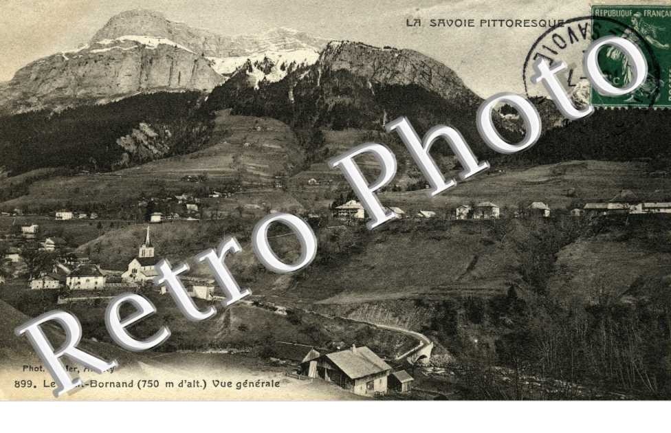 le petit Bornand Vue generale
