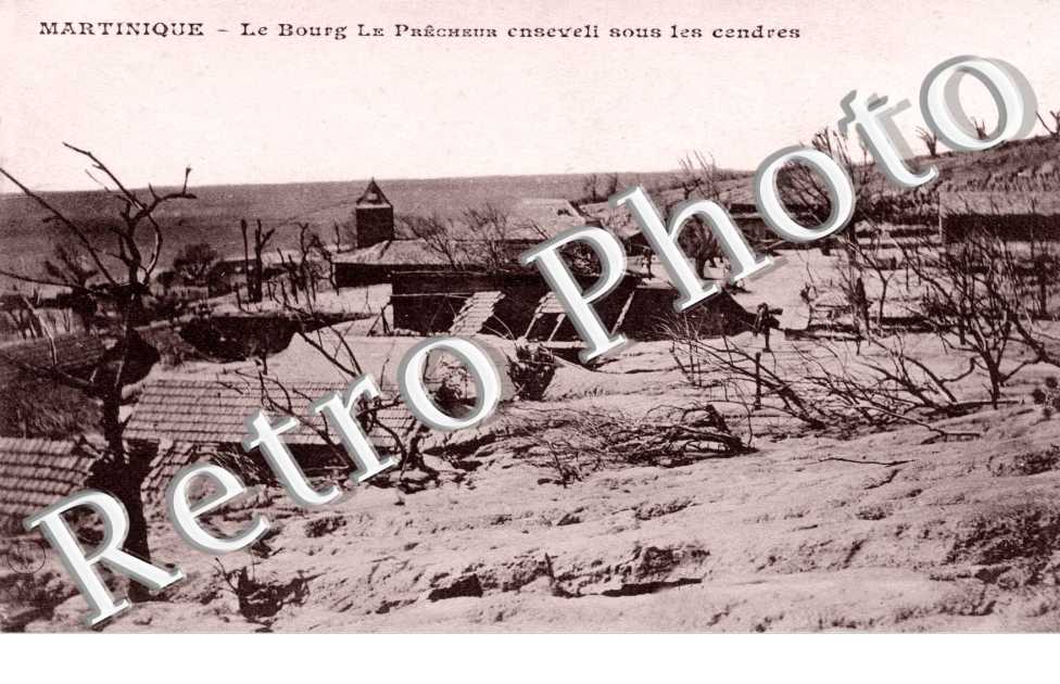 Le Bourg enseveli sous les cendres