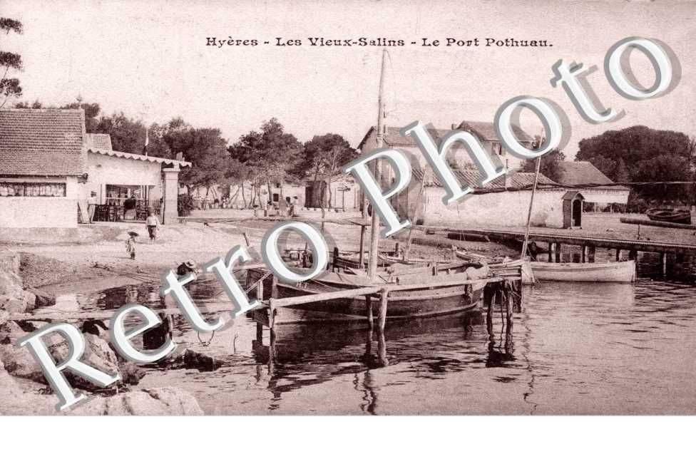 les Vieux salins. Le Port Pothuau