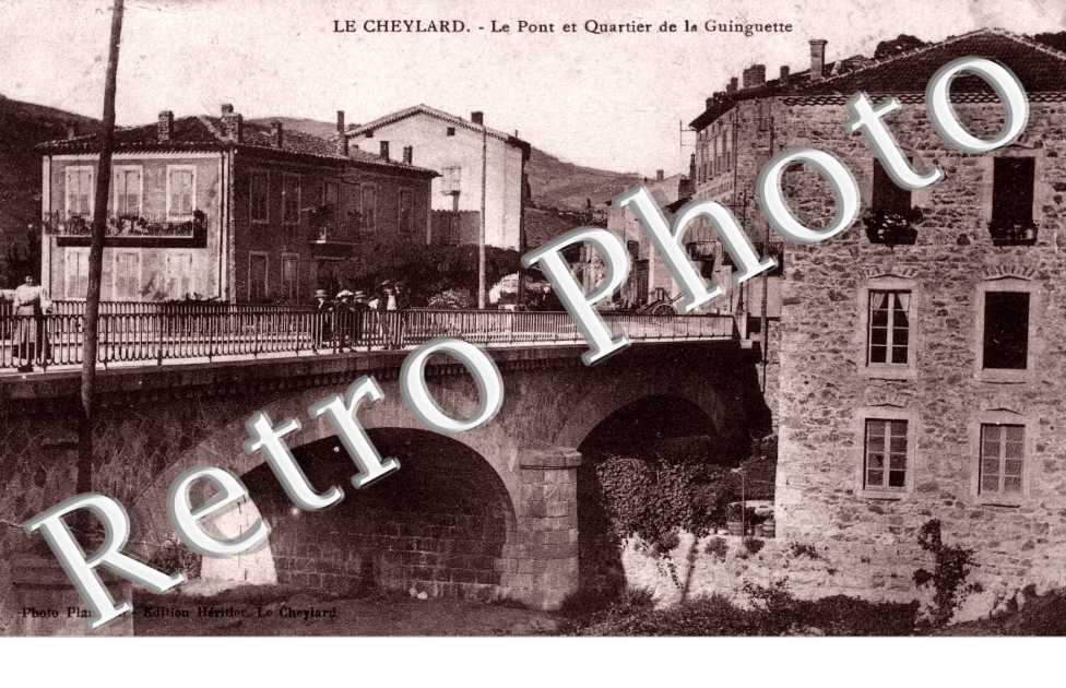 le pont et quartier de la Guinguette