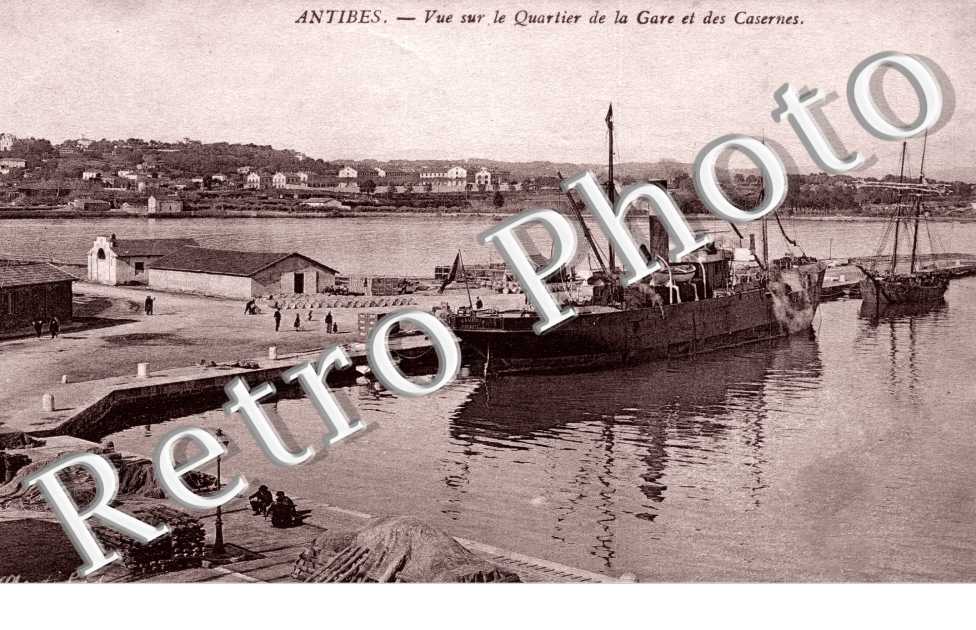 vue sur le quartier de la gare et les casernes