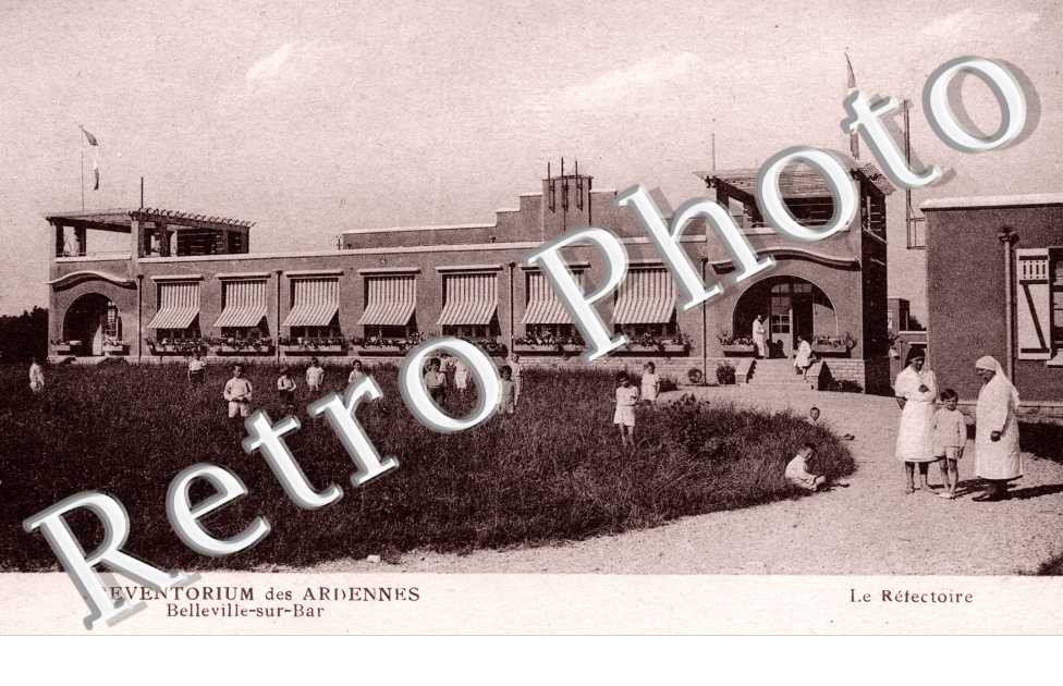 BELLEVILLE SUR BAR Preventorium, le Refectoire