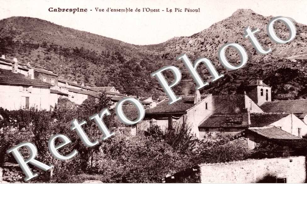 vue d'ensemble Le Pic Pesoul