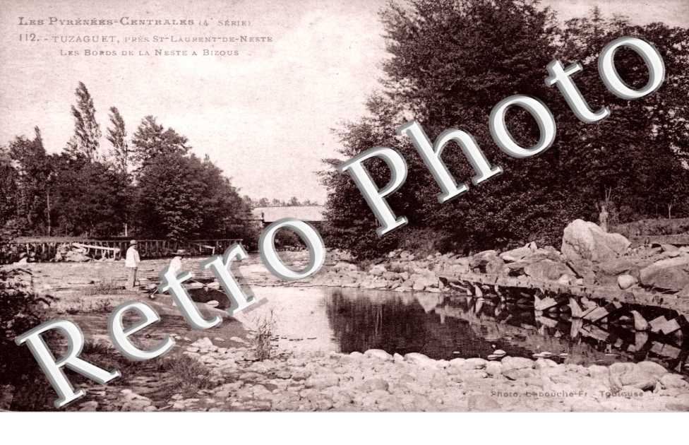 Tuzaguet, les Bords de la Neste a Bizous