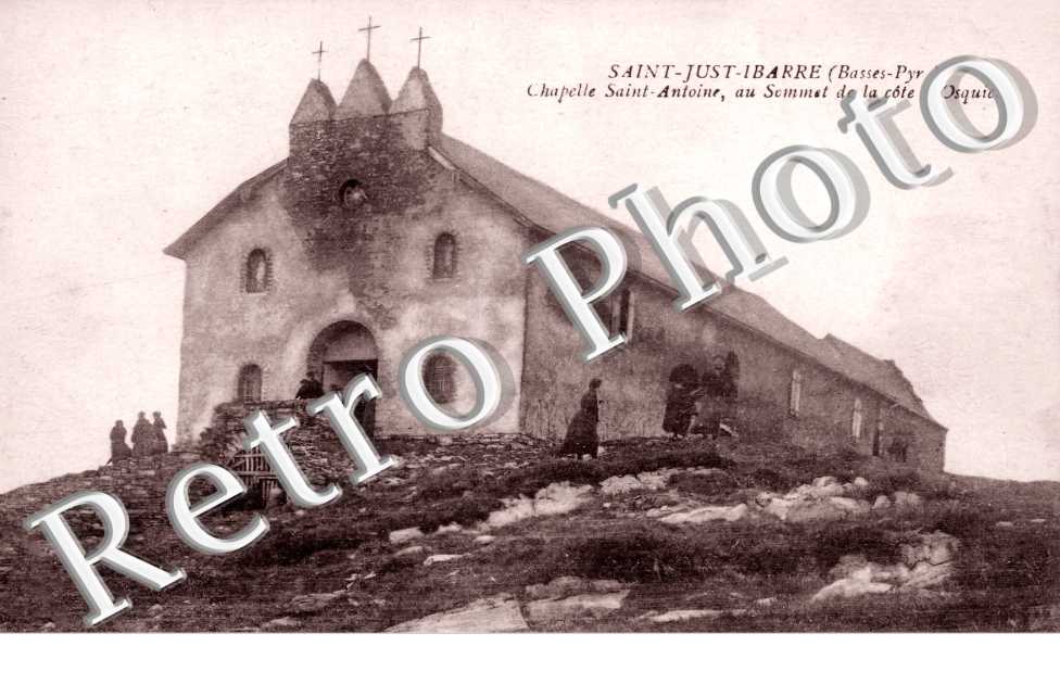 chapelle Saint-Antoine, au sommet de la cote d'Osquiche