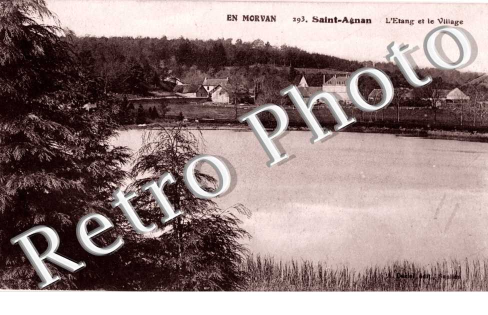 l'etang et le village