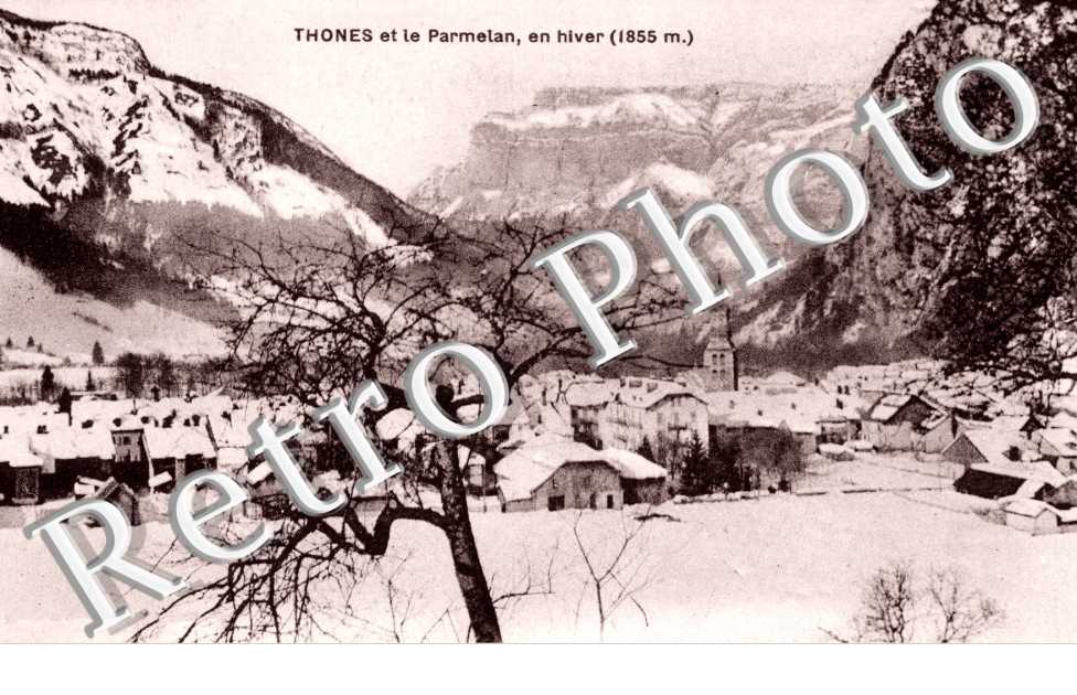 Thones et le parlement en hiver