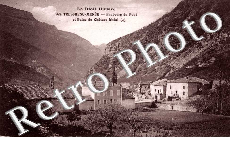 Faubourg du pont - ruines du chateau feodal