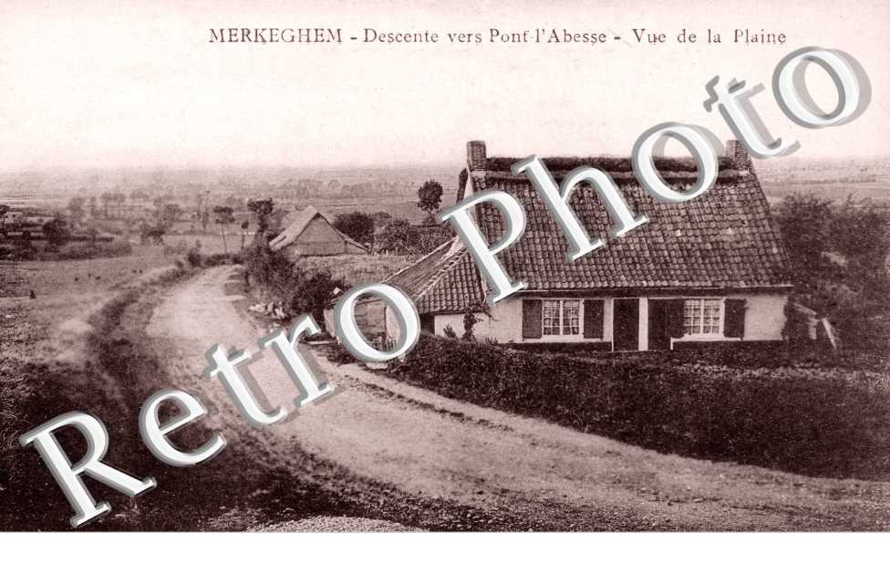 descente vers Pont l'Abesse - vue de la plaine