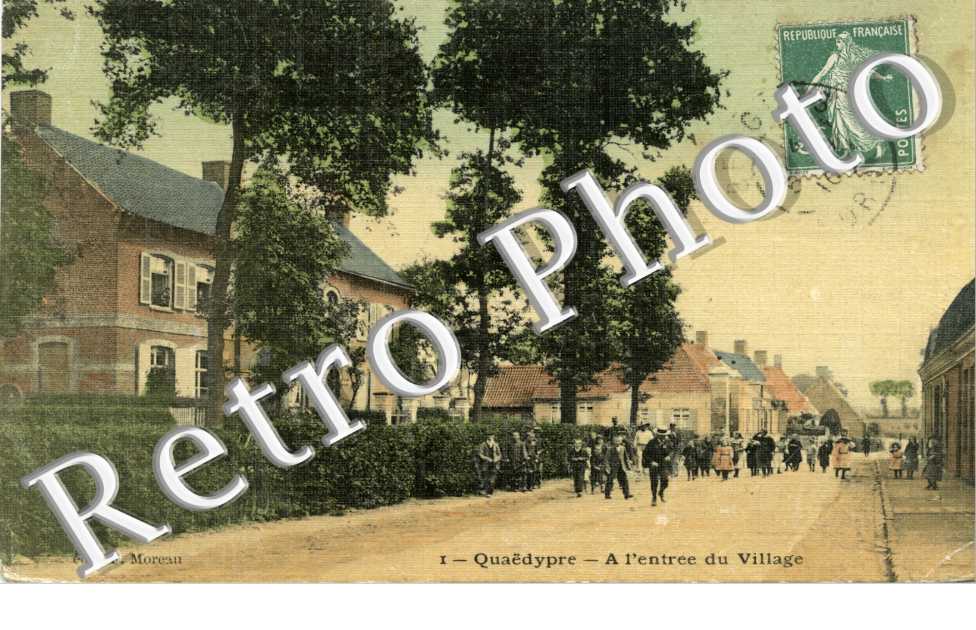 l'entree du village