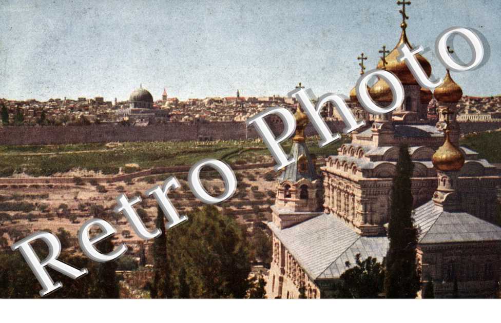 Vue du Mont des Oliviers