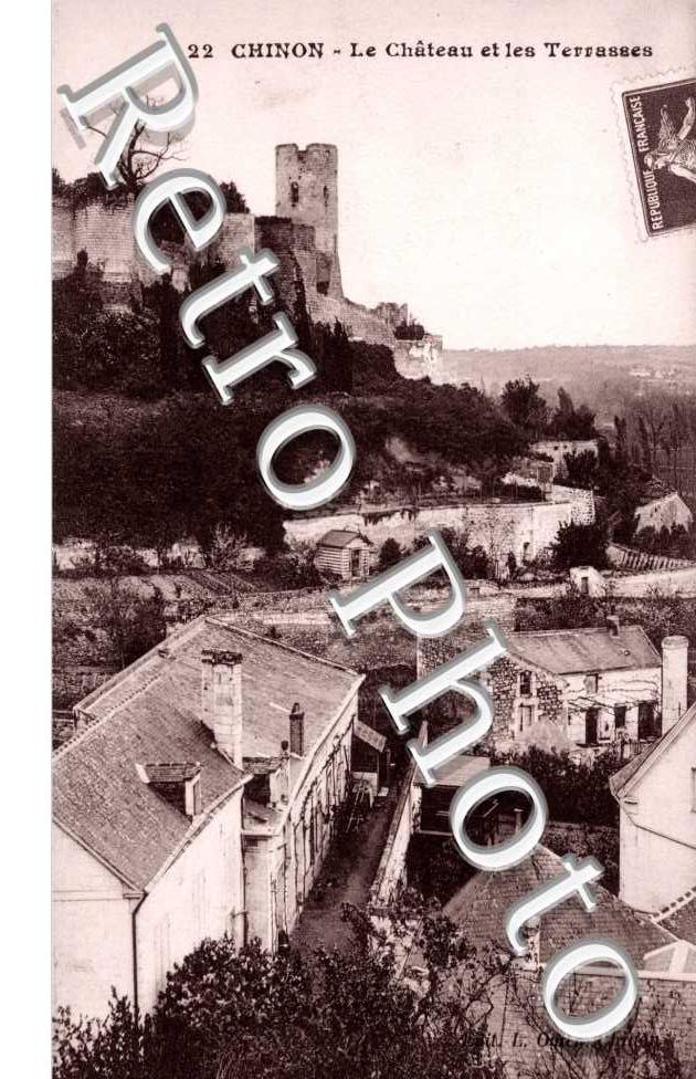 Le chateau et les terrasses