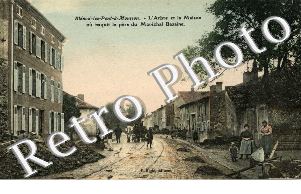 l'arbre et la maison ou naquit le pere du Marechal Bazaine
