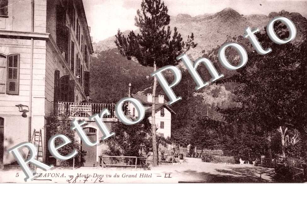Monte Doro vu du grand hotel