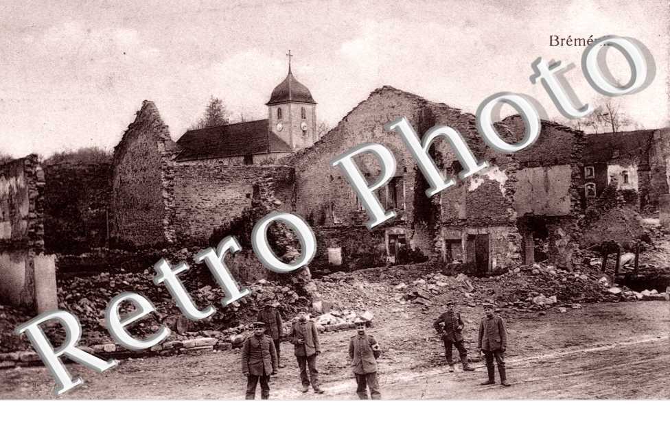 Une rue pendant la guerre 14-18