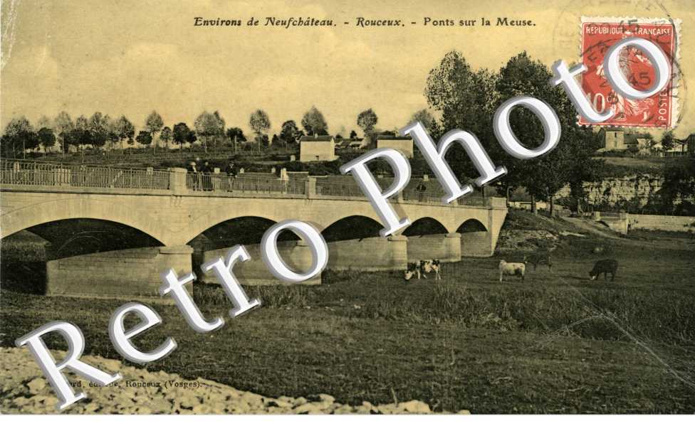 Rouceux  Pont sur la Meuse