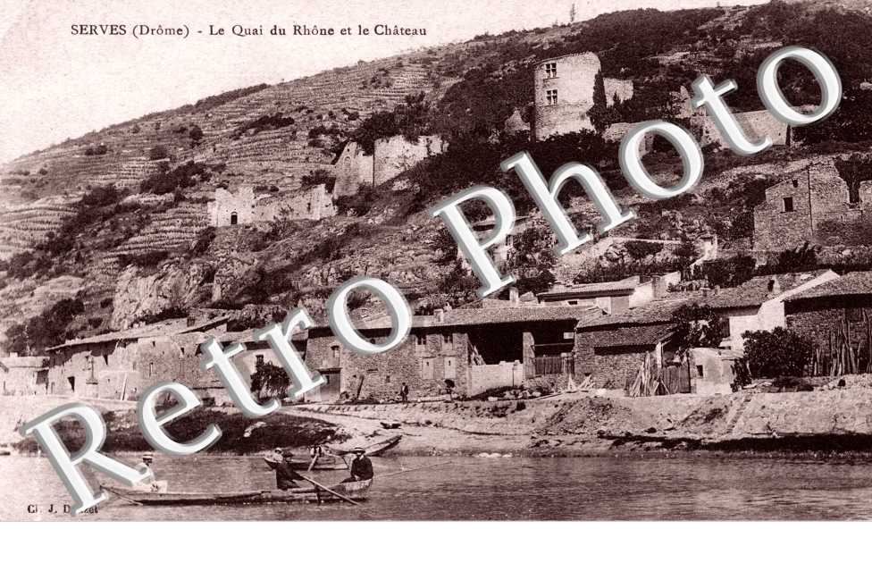 le quai du Rhone et le chateau