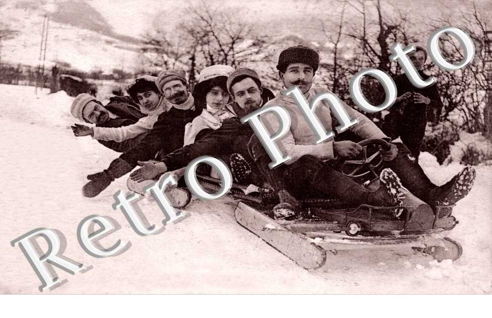 Sports d'hiver En Bobsleigh