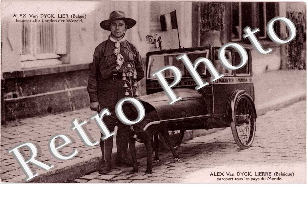 Alex Van Dyck. Lierre parcourt tous les pays du monde