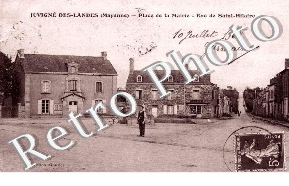 place de la mairie Rue de Saint-Hilaire