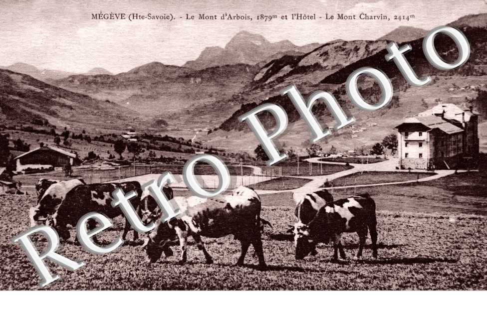 le mont d'Arbois - le mont Charvin