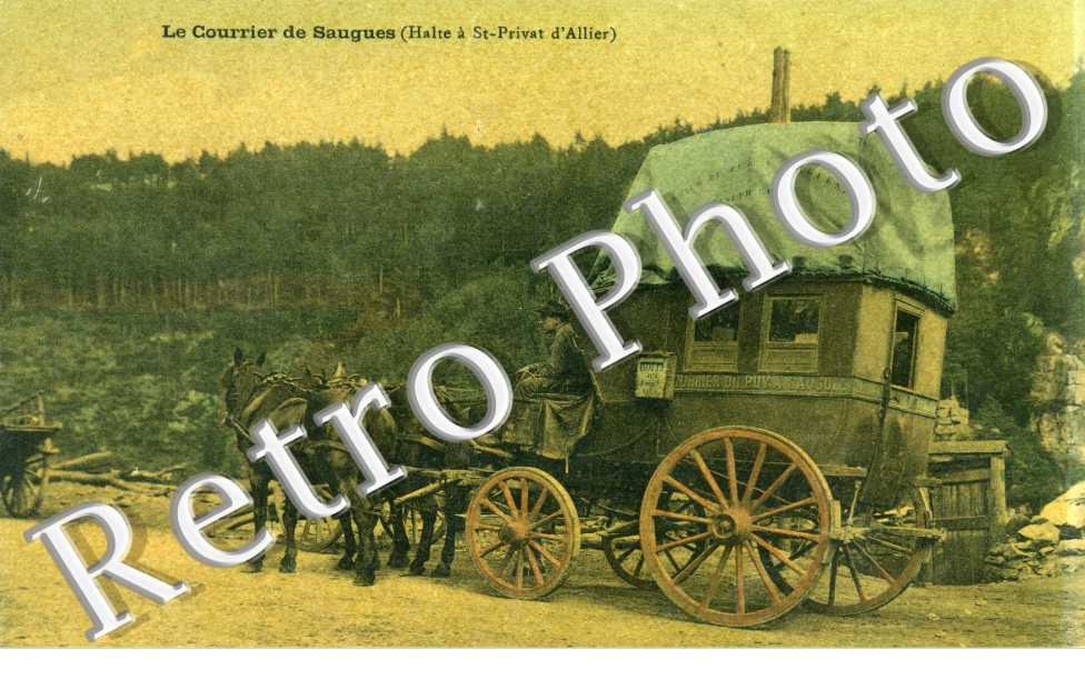 le Courrier de Saugues Halte a Saint Privat d'Allier