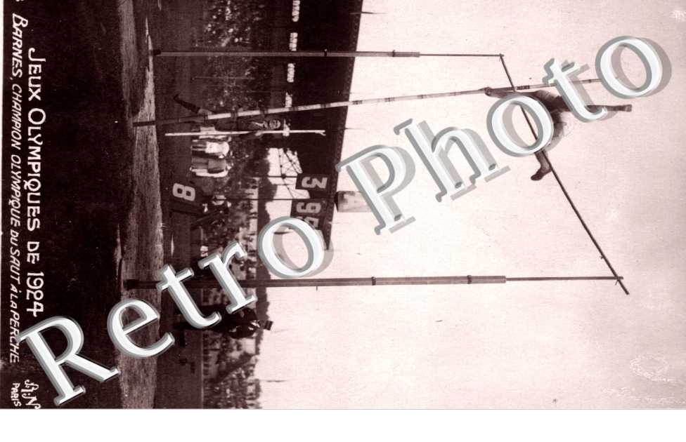 Jeux Olympiques de 1924 Barnes champion du saut a la perche