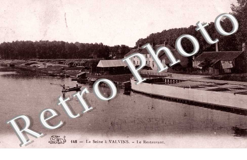 la Seine a Valvins - le restaurant